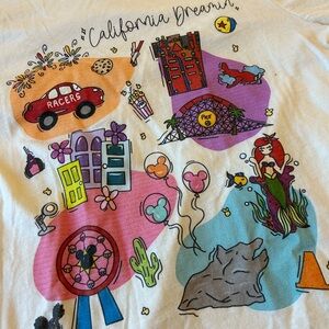 Disney California Adventure Bella Canvas Kids Graphic Tee - Size 14/16